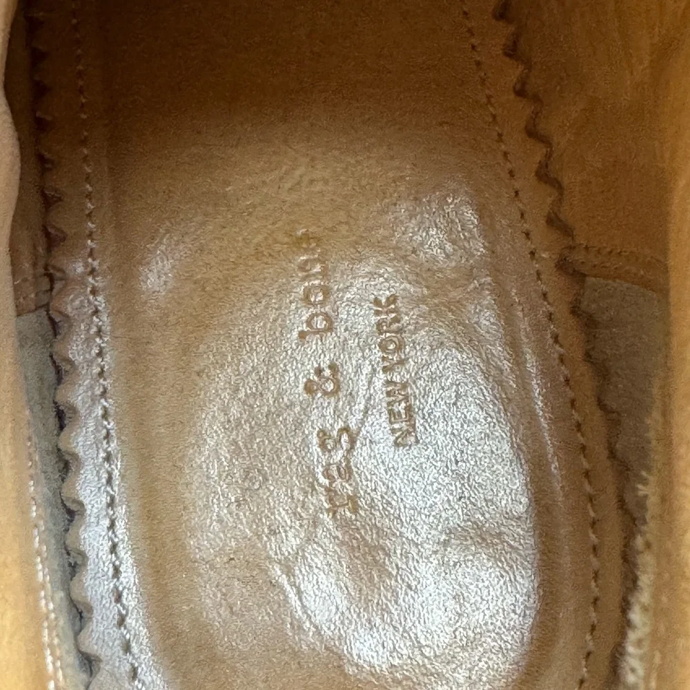 Rag & Bone Wesley TAN SUEDE  boots sz 7 Price Firm!